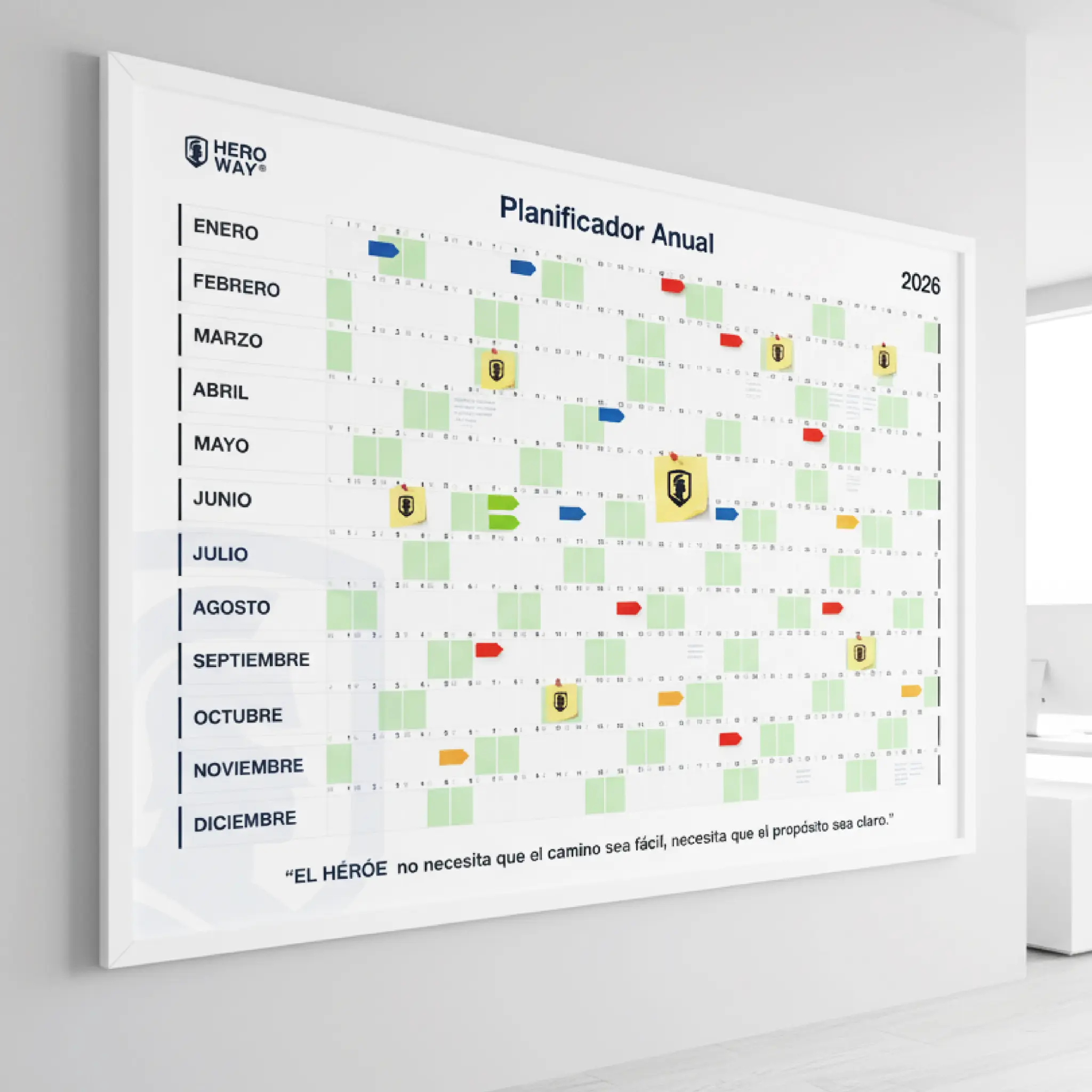 Planificador Anual Horizontal