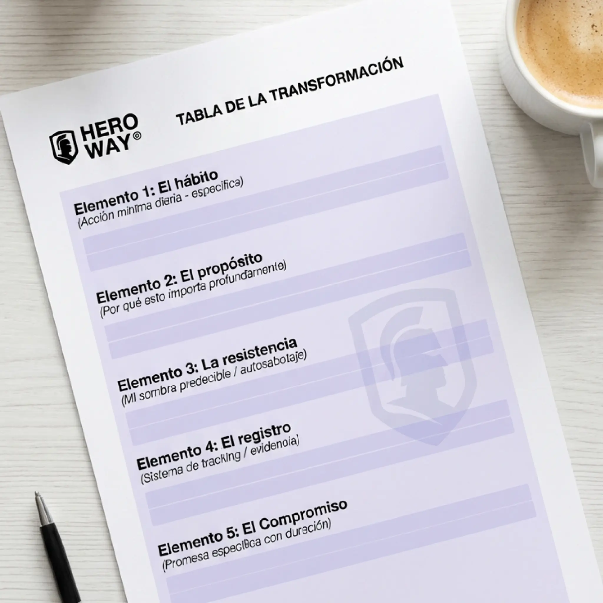 Tabla de la Transformación